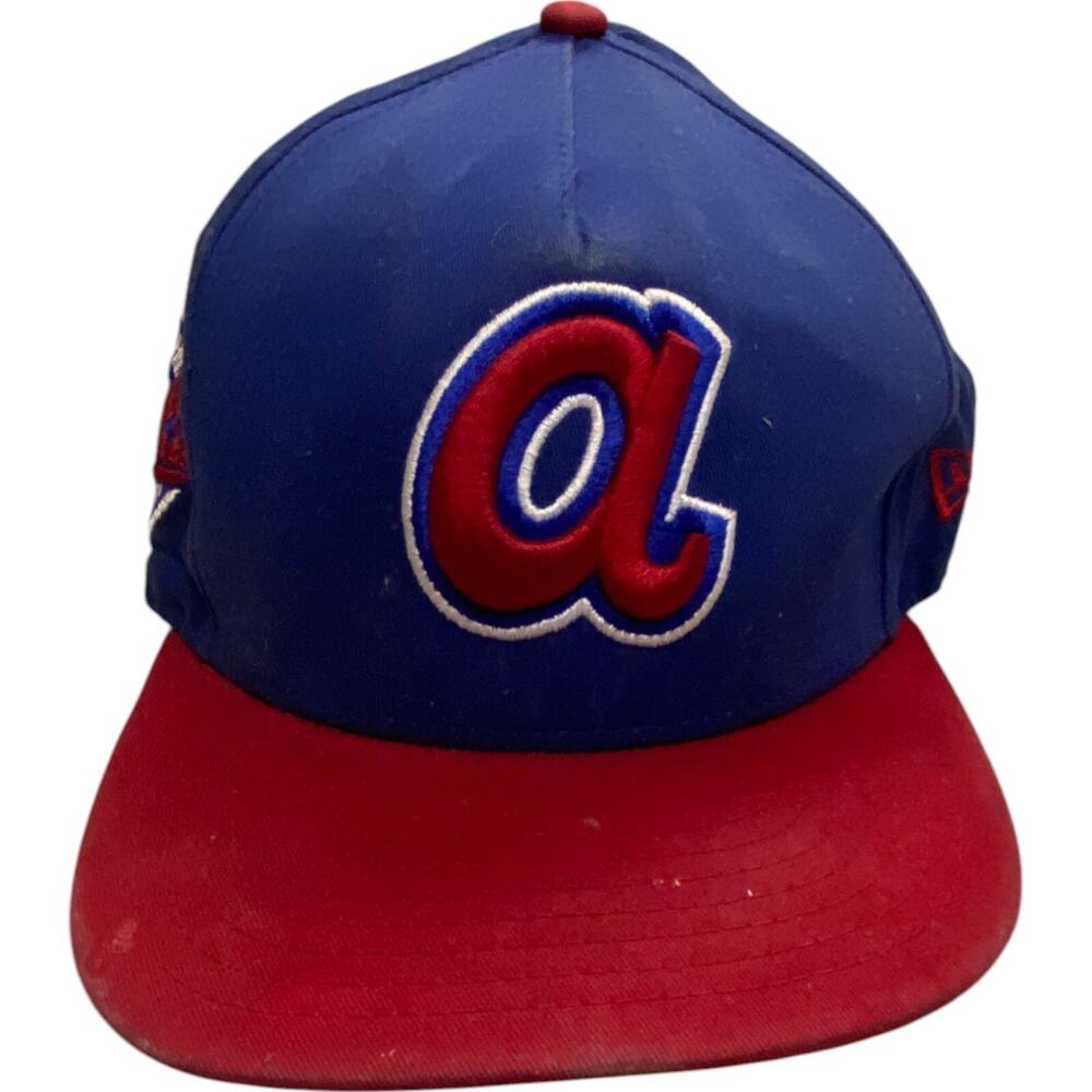 New Era Atlanta Braves Little A Logo Snapback Hat Cooperstown Collection